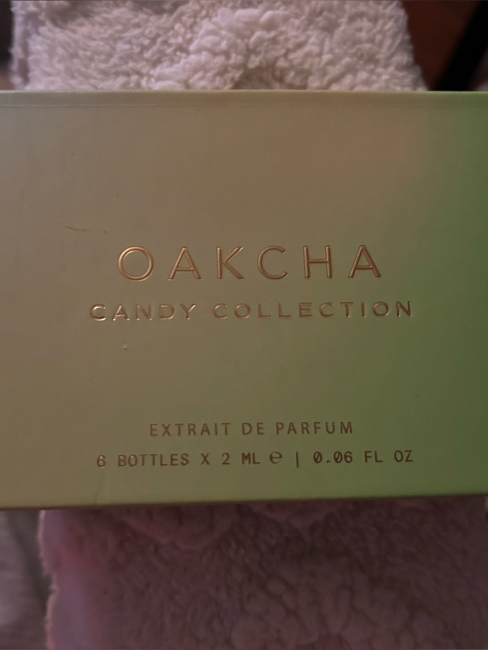 Oakcha perfume sample set🌸